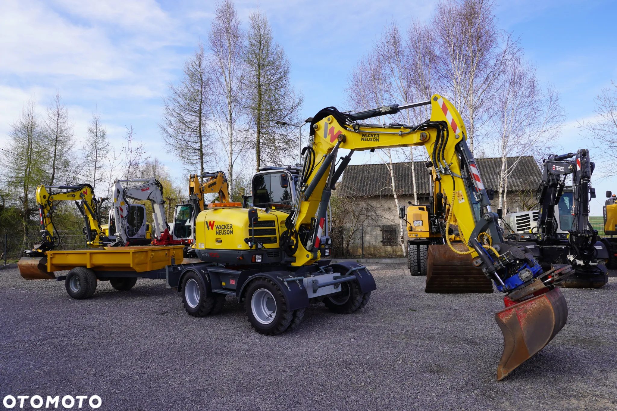 Wacker Neuson EW 100 ROTOTILT + Szczypce  Przyczepa - 13
