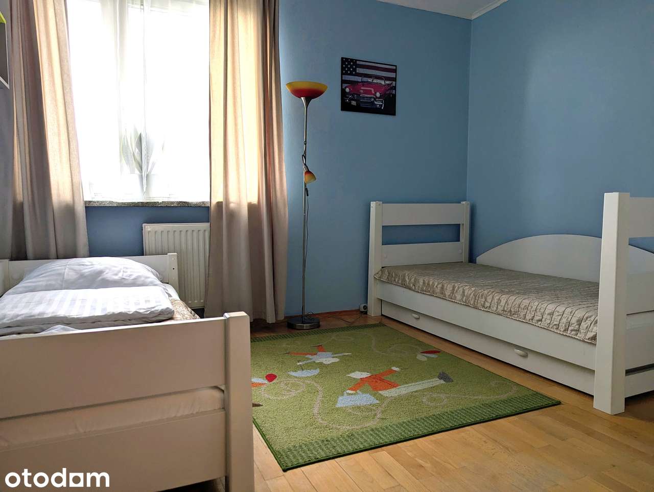 Mieszkanie 3-pokojowe, 75 m2, kuchnia, balkon, piwnica, ochrona Włochy