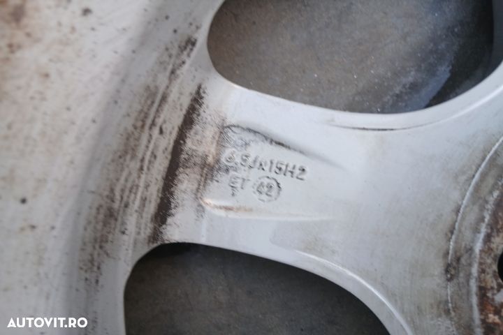 Jante aliaj cu anvelope 15 - set 195/55 R15 6.5JX15H2 ET42 195/55 R15 - 7