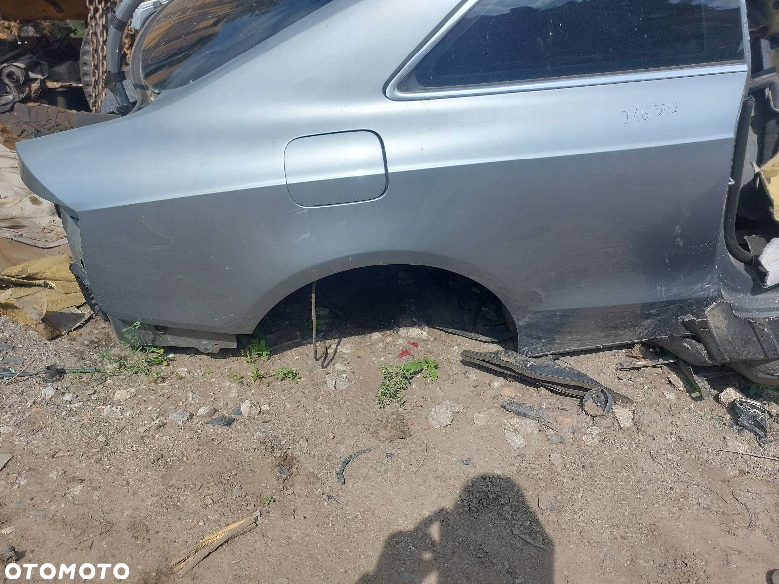 ĆWIARTKA BŁOTNIK PRAWY TYŁ AUDI A5 8T COUPE  LY7G - 2