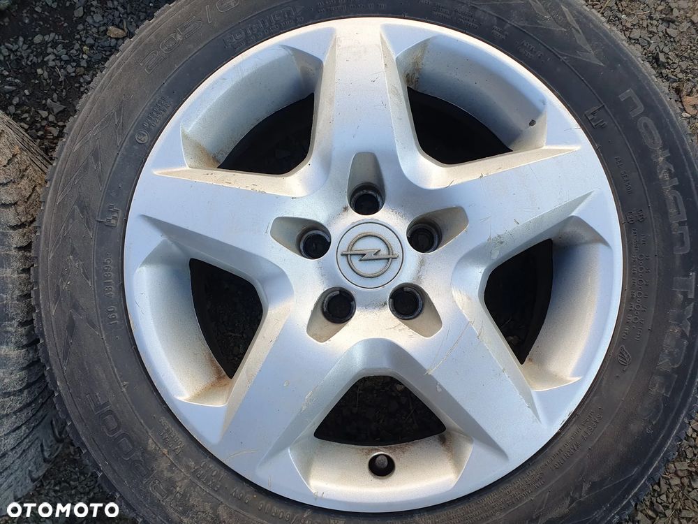 OPEL R16 FELGI STRUKTURALNE 4SZT 5x110 KOŁPAKI - 5