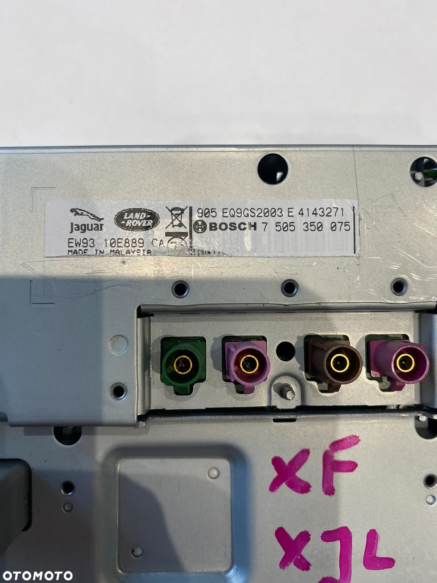 JAGUAR XJ X351 EKRAN WYŚWIETLACZ MONITOR - 11