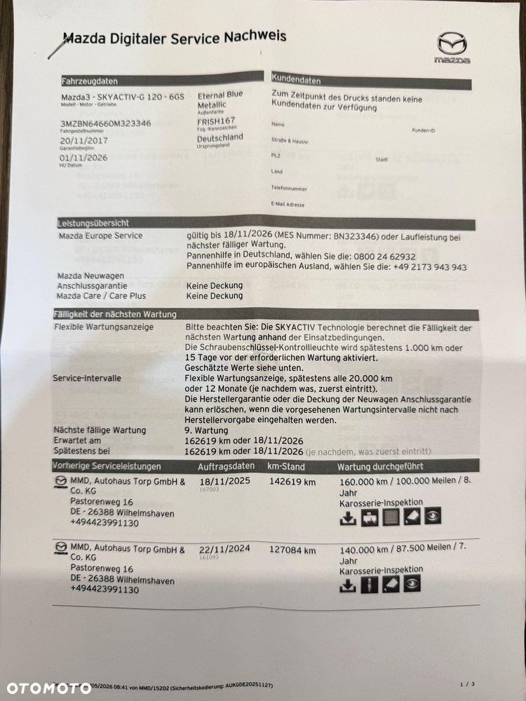 Mazda 3 SKYACTIV-G 120 Exclusive-Line - 18
