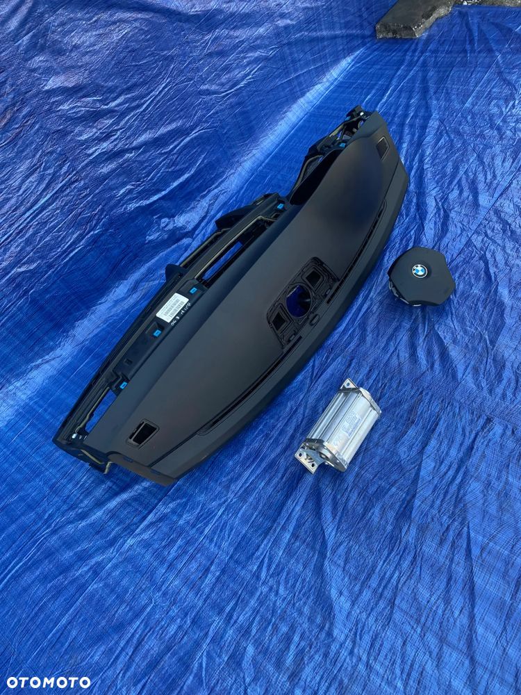 BMW E90 E91 E92 E93 PRZEDLIFT DESKA ROZDZIELCZA KONSOLA KOKPIT PODUSZKI AIRBAG ORYGINAŁ KOMPLET EUROPA - 3