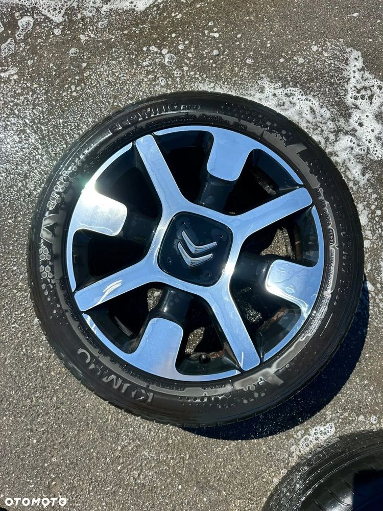 KOŁA FELGI ALUFELGI 4X108 205 50 R17 ET19 PSA CITROEN - 5