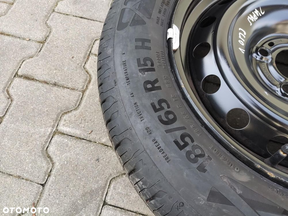 KOŁO DOJAZDOWE ZAPASOWE DOJAZDÓWKA 15 RENAULT CLIO V 2019-2024 4X100 - 5