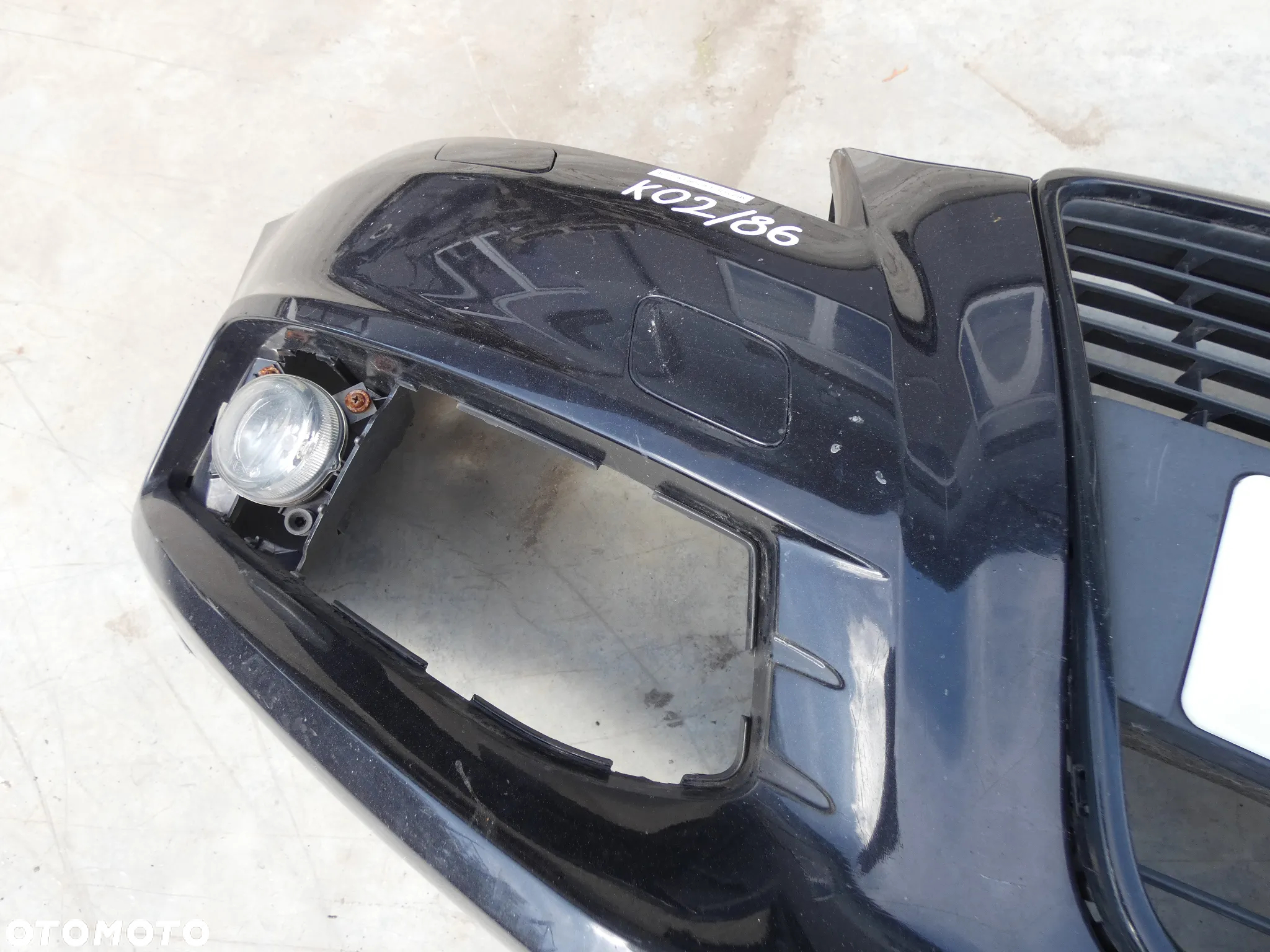 AUDI A3 8P LIFT S-LINE ZDERZAK PRZÓD PRZEDNI CZARNY LZ9Y GORLICE K02/86 - 9