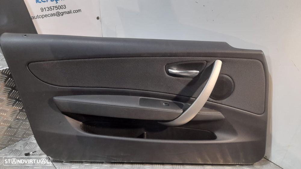 BANCO BANCOS BMW SERIE 1 E81 PACK M PELE TECIDO QUARTELA QUARTELAS AIRBAG FRENTE FRONTAL TRASEIRO TRÁS - 9