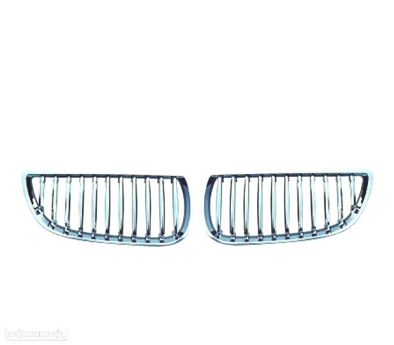 GRELHAS FRONTAIS BMW E92 06-10 CROMADO - 1