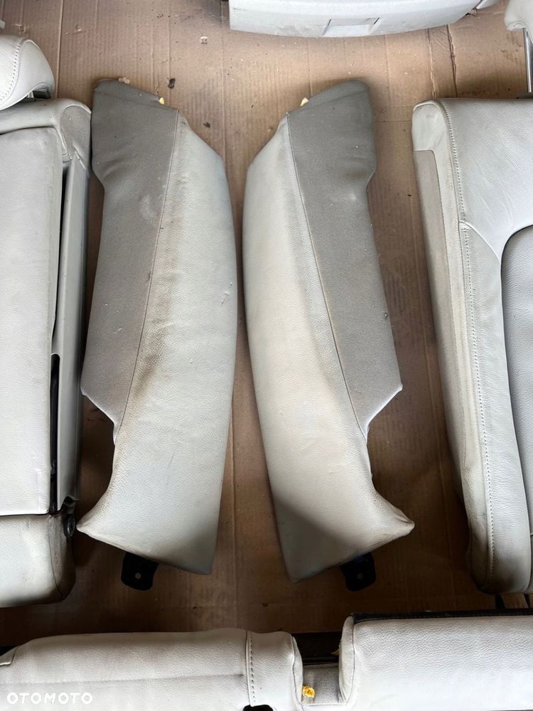 AUDI A4 B8 FOTELE KANAPA SKÓRA JASNA KOMPLET GRZANE ELEKTRYCZNE - 5