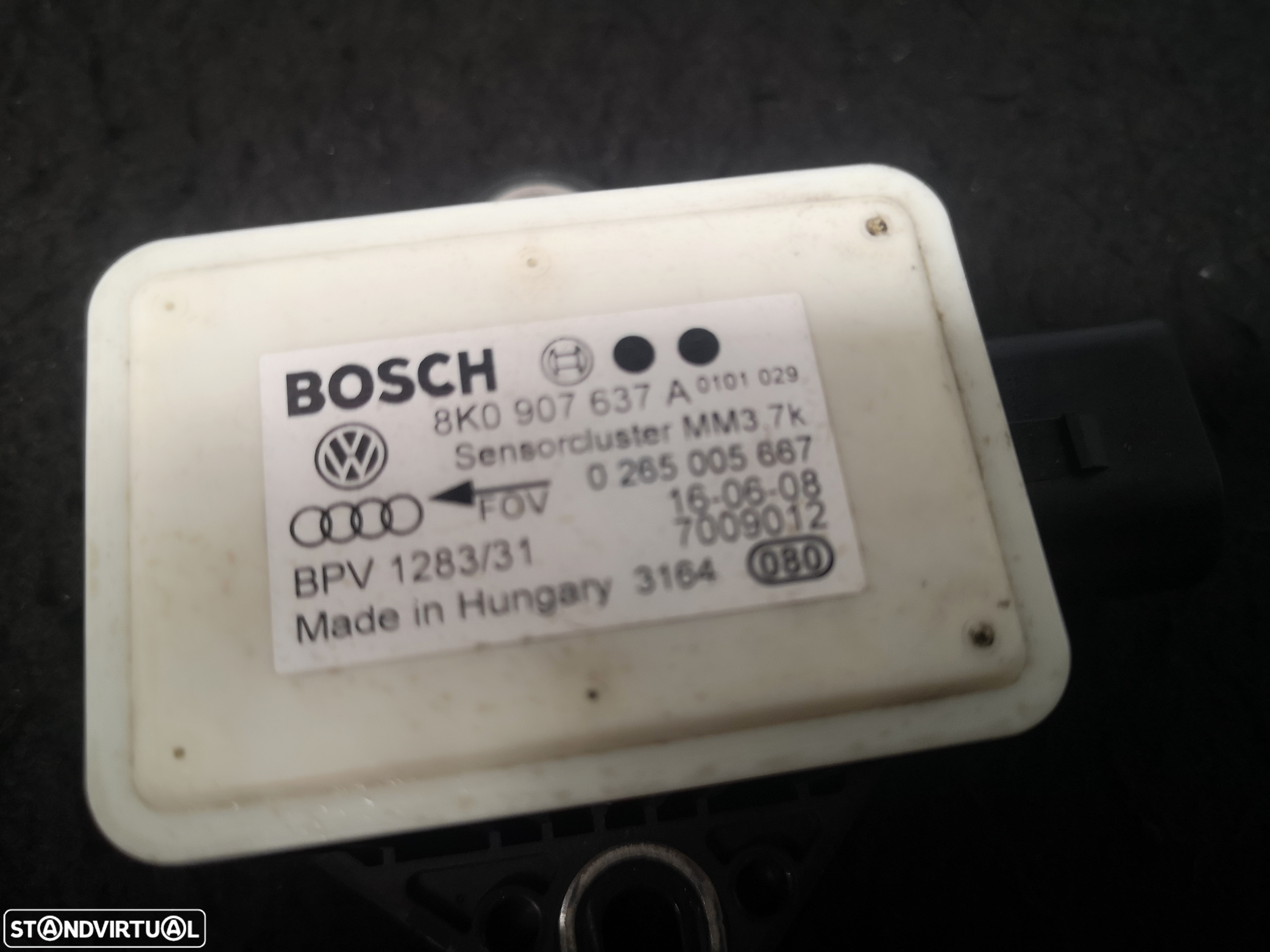 Sensor de ACELERAÇÃO  ESP Audi A4 A5 B8 2008-2014 - 4