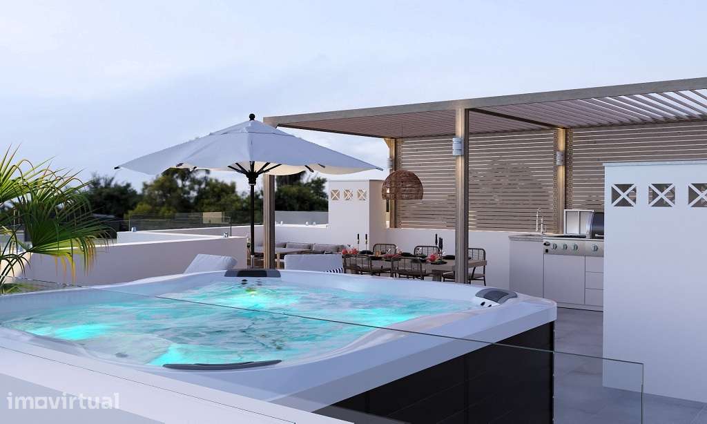Lunamar: Apartamentos modernos para venda em Armação de Pera, Algarv - Grande imagem: 1/4