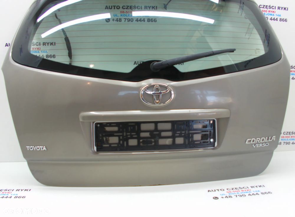 Toyota Corolla Verso 2 Klapa bagażnika 4S0 - 4