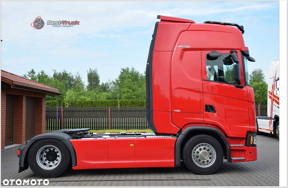 Scania S450 / FULL LED / KLIMA POST. / RETARDER / ZBIORNIKI  1400 L /  DUŻE ZEGARY - 9