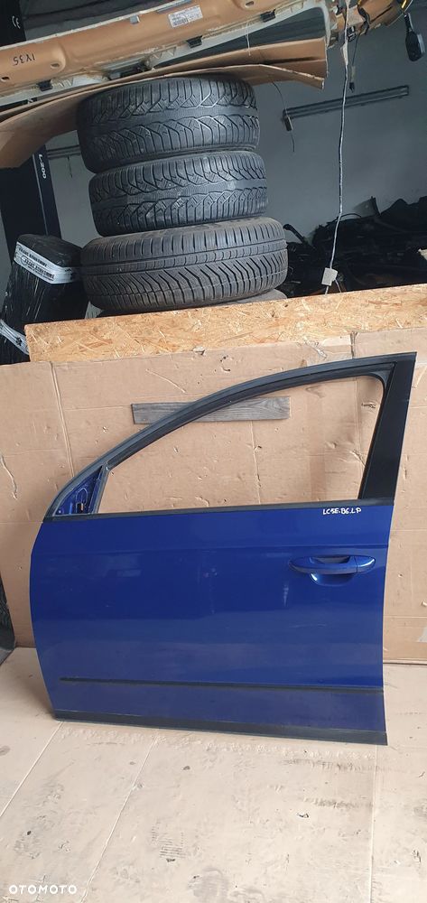 Drzwi lewy przód przednie lewe VW Passat B6 LC5E - 1