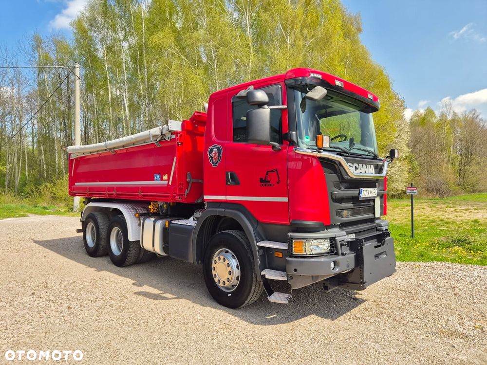 Scania G450 6x4 Wywrotka Meiller-Kipper Bordmatic Hydroburta Resor z Niemiec - 6