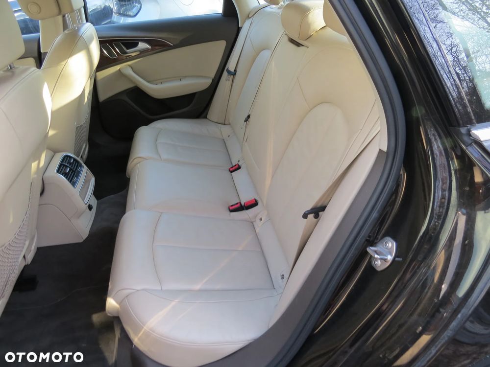FOTELE SIEDZENIA SKÓRA BEŻ KOMPLET EUROPA SEDAN AUDI A6 C7 4G - 6