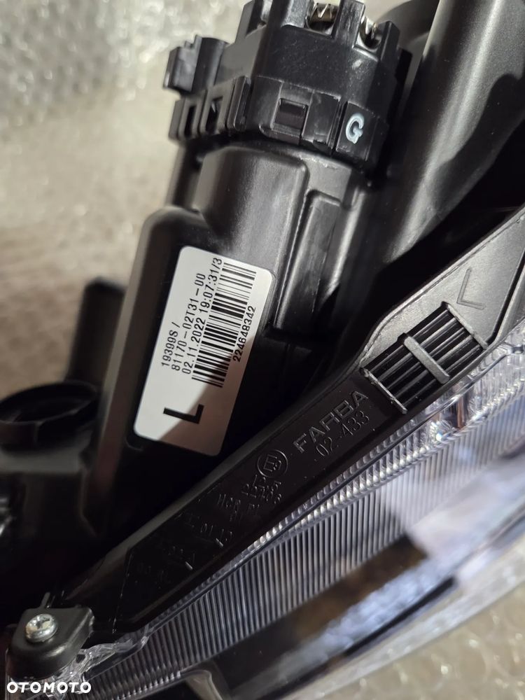 Lampa lewa przód przednia Toyota Corolla XII E21 2018-2023 Sedan 81170-02T31-00 81170-02T31 Reflektor lewy przód przedni Toyota Corolla XII E21 2018-2023 Sedan 8117002T3100 8117002T31 - 6