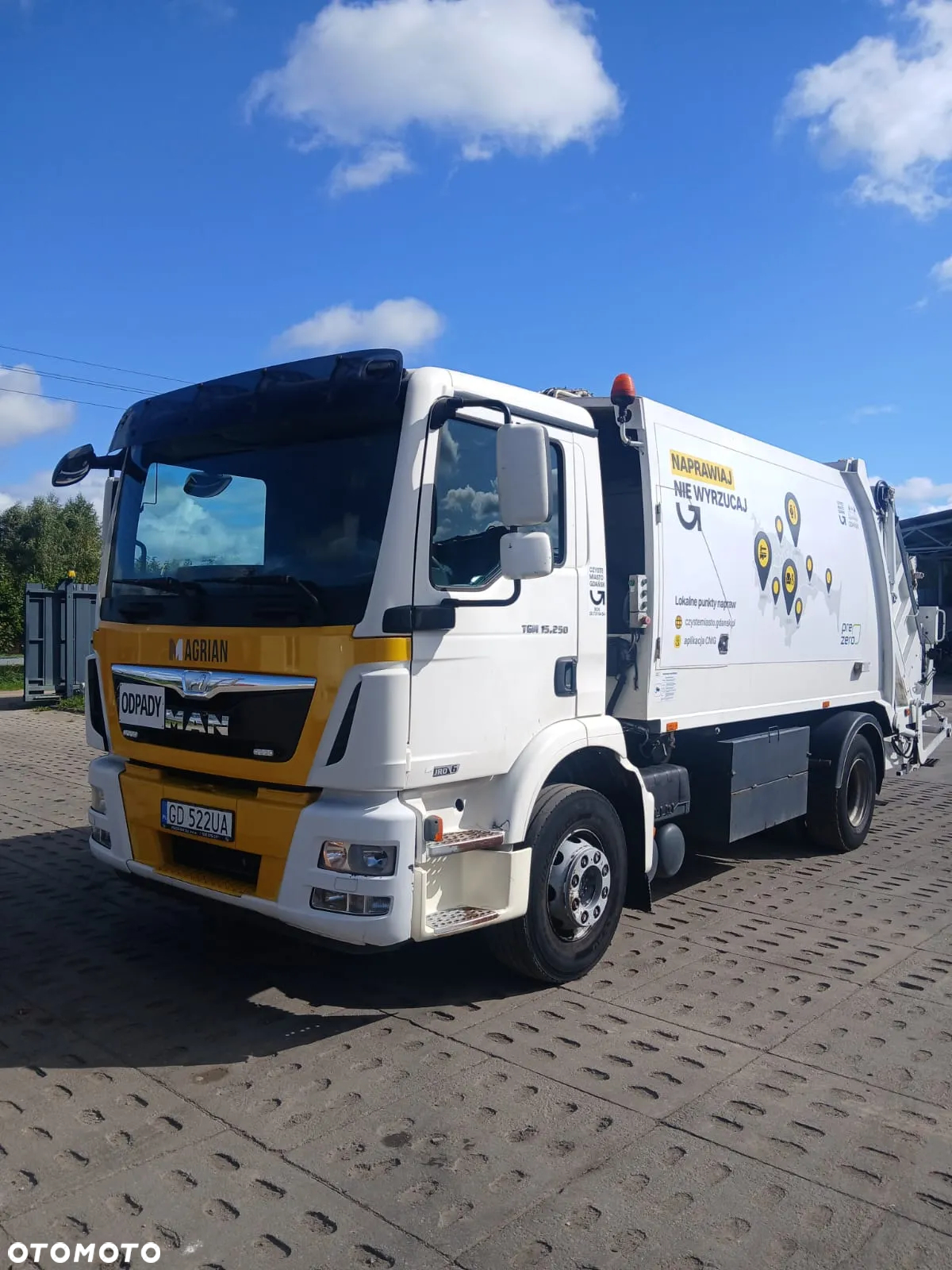 MAN TGM śmieciarka - 2