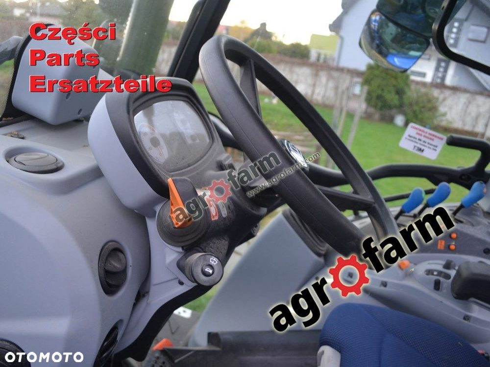 New Holland T5.110 części, skrzynia biegów, silnik - 3