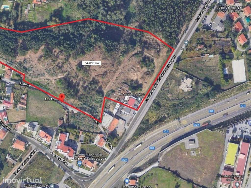 Terreno para construção | 54.090 m2 | Praia de Miramar, V.N.Gaia - Grande imagem: 4/6