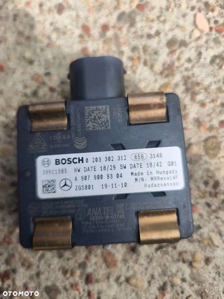 Radar przód Mercedes-Benz Sprinter w907 907 a9079009304 - 2