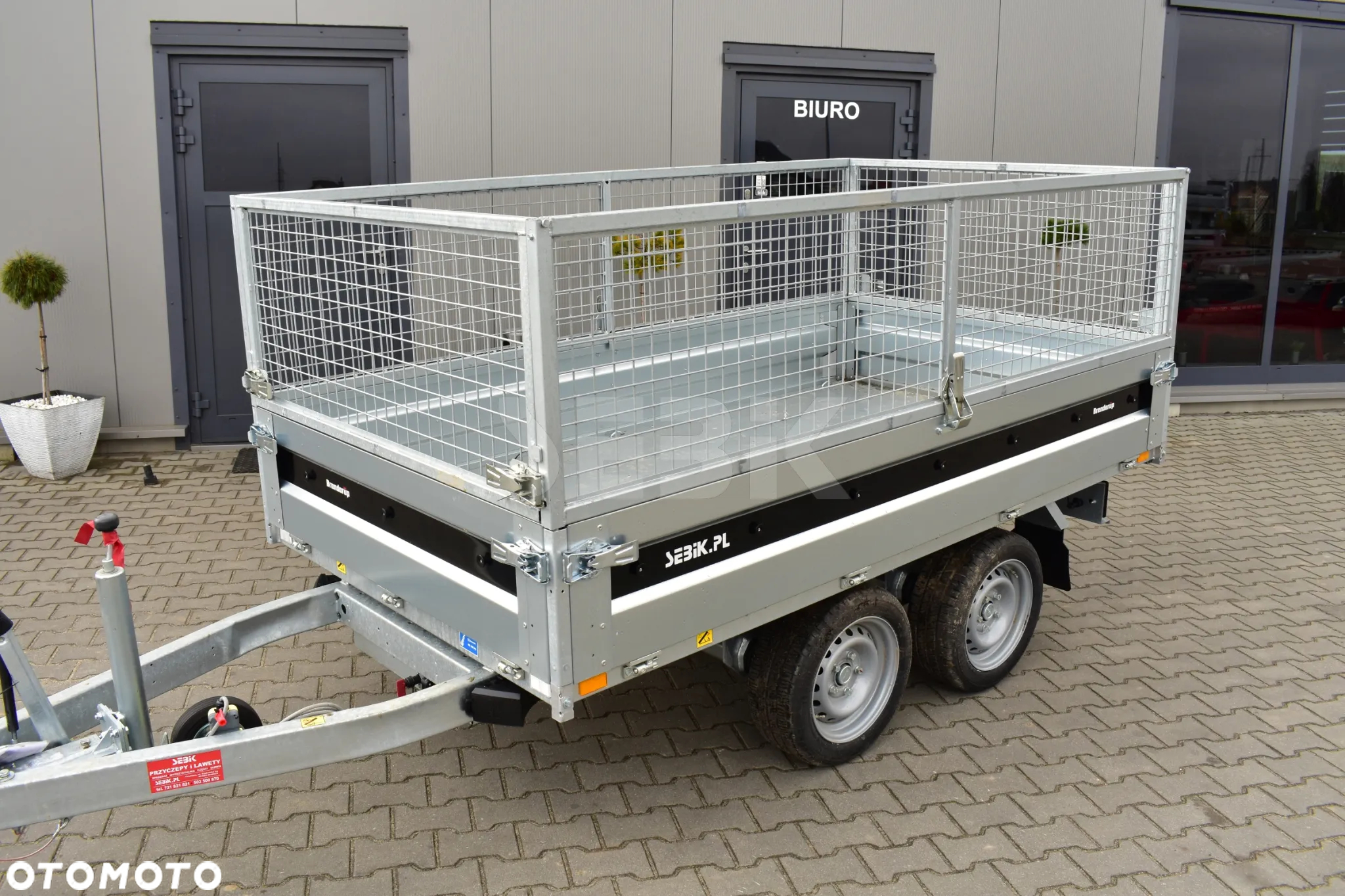 Brenderup SUPER WYWROTKA - KIPER BT4260 T OTWIERANE WSZYSTKIE BURTY - 20