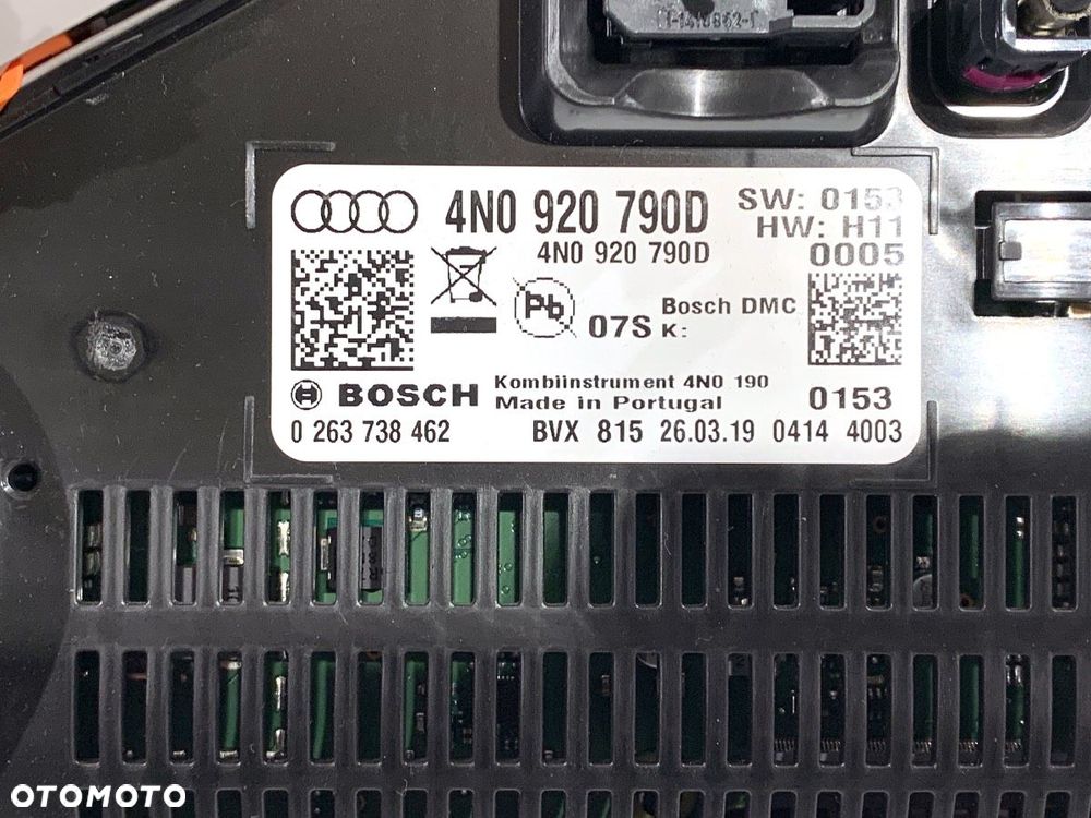 LICZNIK  AUDI A8 D5 (4N2, 4N8) 2017 - 2022 50 TDI Mild Hybrid quattro 210 kW [286 KM] Hybryda silnik - 4