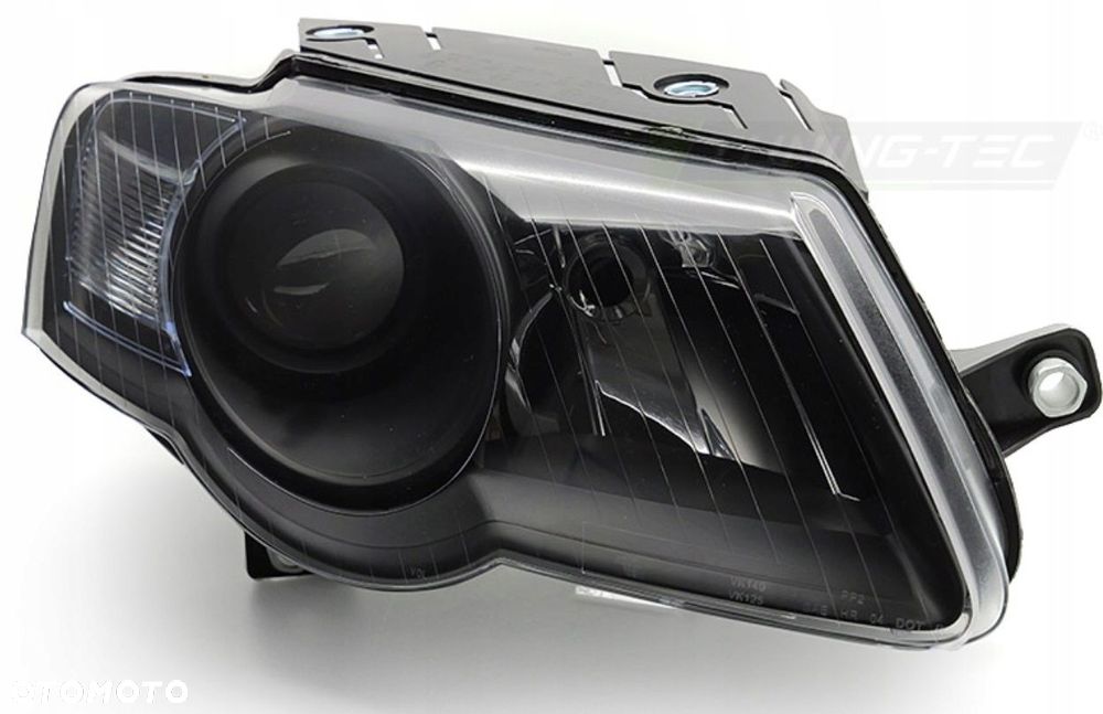Reflektory Lampy L+R Tuning Czarne Soczewka h7 VW Passat B6 3c 0 2005-2010 - 3