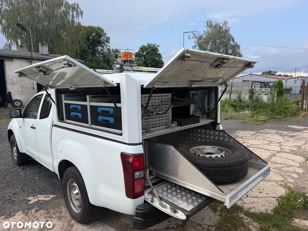 Hardtop zabudowa Isuzu D-Max Sortimo wysuwana platforma szafki pickup - 1