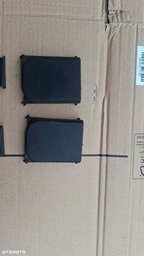 BMW E36 CABRIO ZAŚLEPKI HARDTOP CZARNE KOMPLET - 1