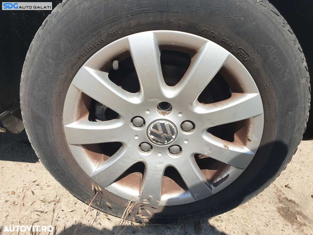 Set 4 Jante Roti Aliaj 195 65 15 R15 5x112 Volkswagen Golf 7 2013 - 2017 sdgjbvwg5p1 - 2