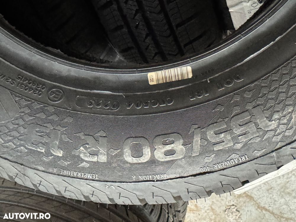 Vând 4 anvelope 155/80/13 Vredestein de patru sezoane noi - 4