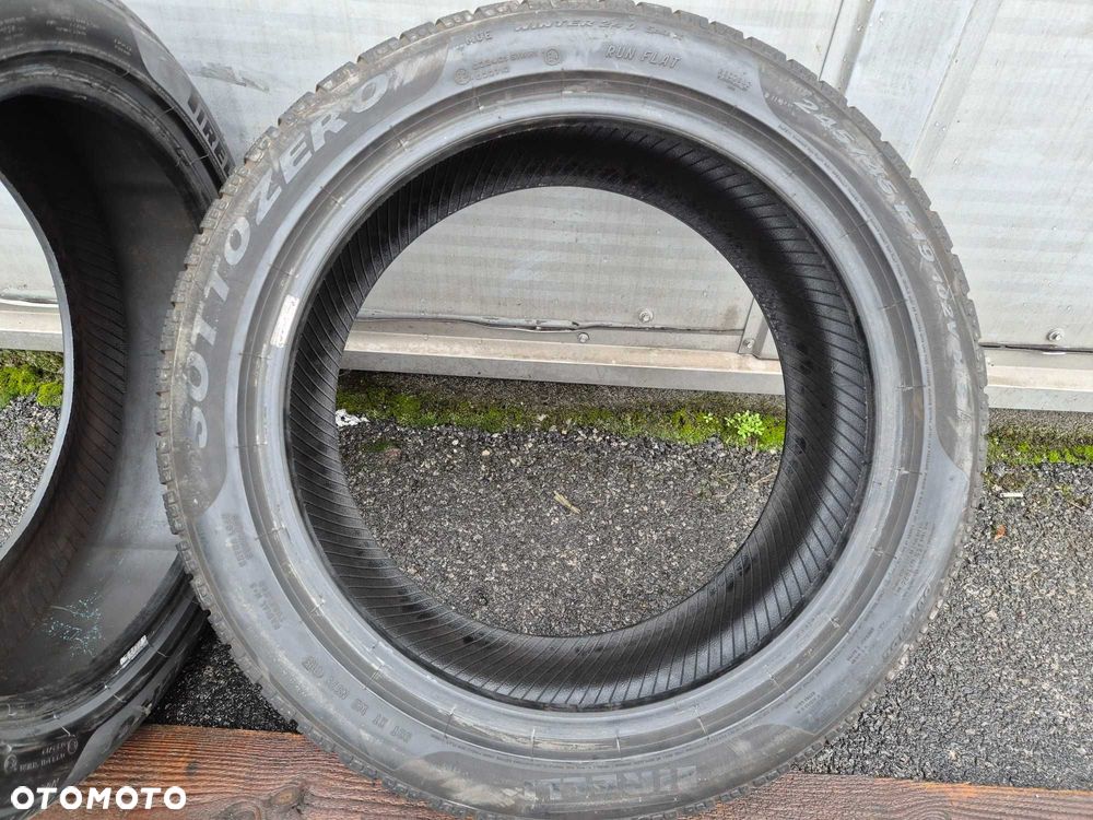2x OPONY ZIMOWE 245/45/19 Pirelli Sotto Zero XL (MOE) Run Flat 6,4MM! - 4