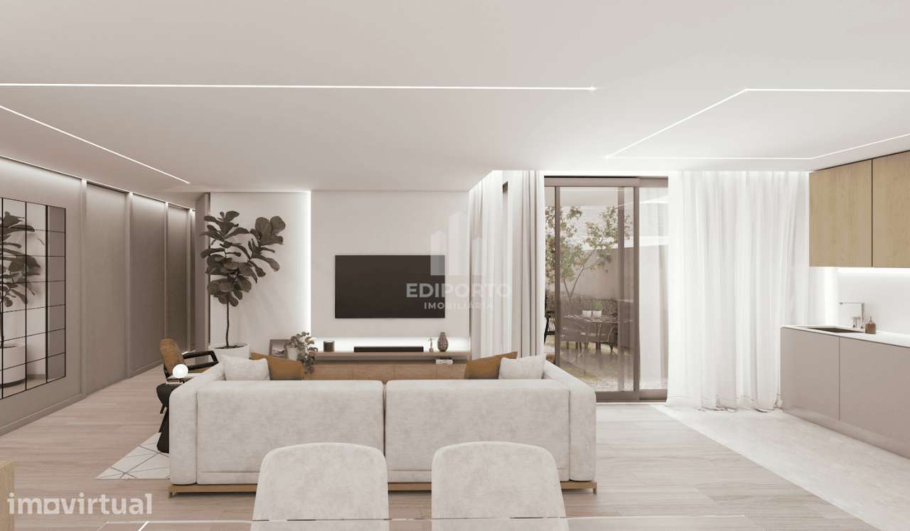 T3 Duplex Novo com 2 Lugares de Garagem e varanda no Bonfim - Grande imagem: 2/24