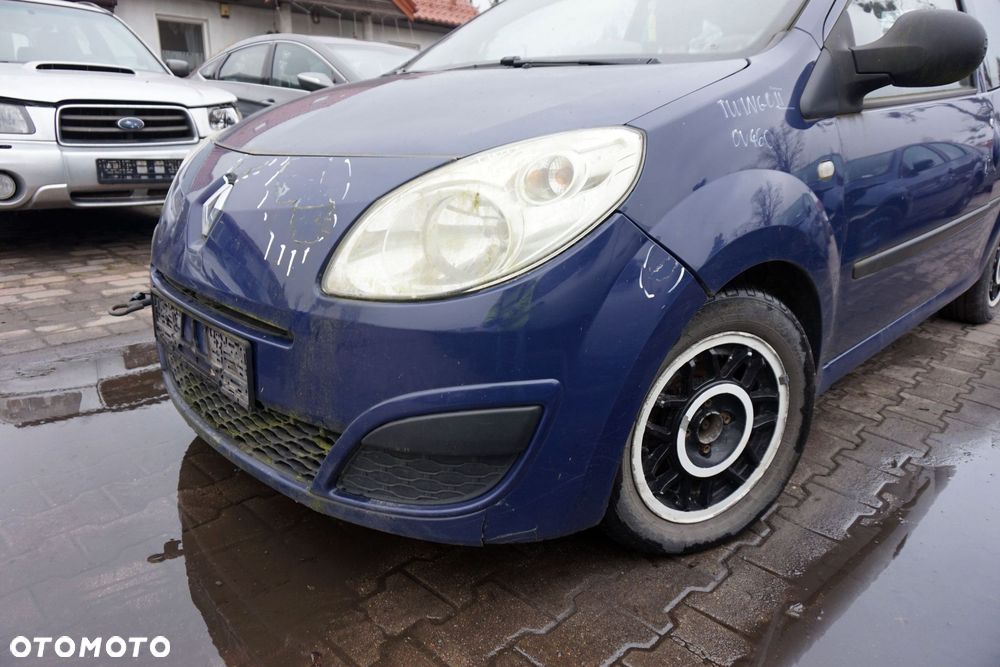 MASKA ZDERZAK BŁOTNIKI LAMPY TWINGO II OV460  RENAULT 2007-2014 GRANATOWY PRZÓD KOMPLETNY - 24
