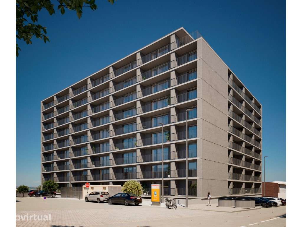 Apartamento T1 novo no Monte da Virgem, Porto - Grande imagem: 5/10