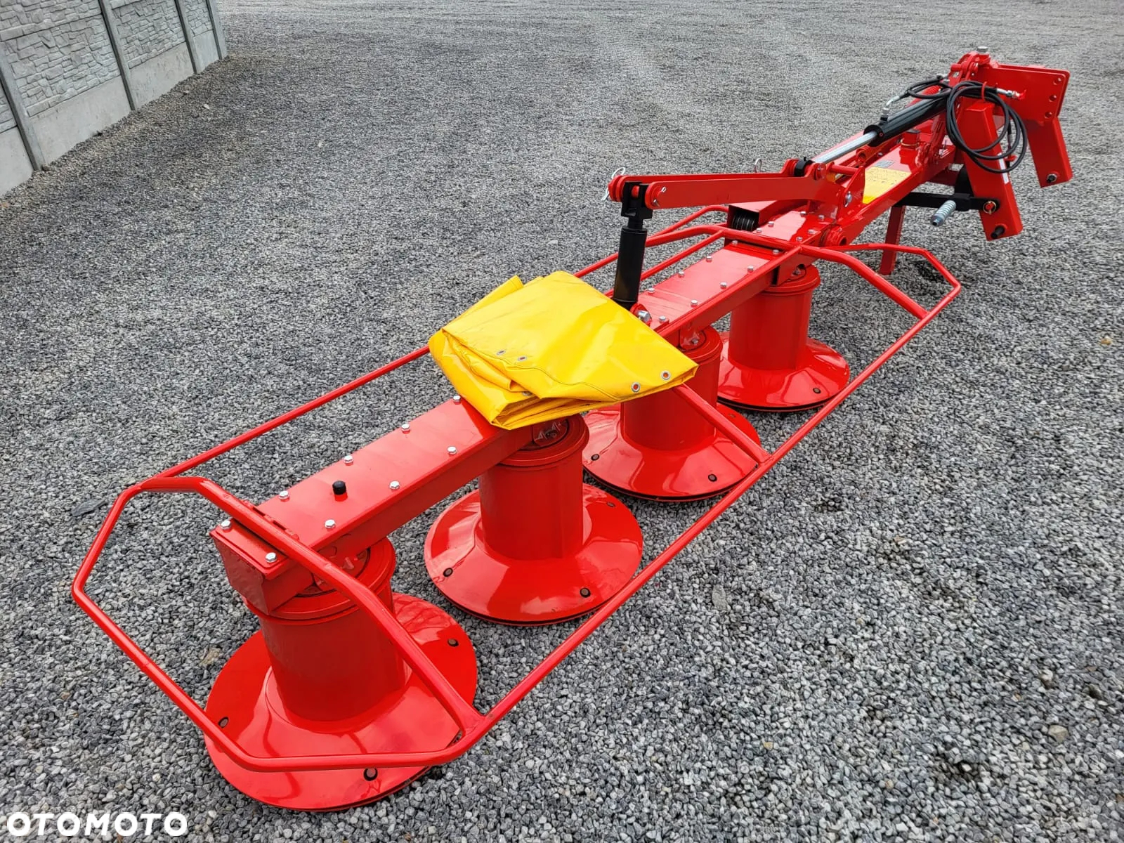 Kosiarka Rotacyjna 2,6m Hydrauliczna LISICKI 4-Bębny Noże/Osłona/Plandeka - 6