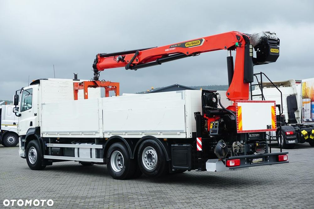 DAF CF / 480 / 6 X 2 / SKRZYNIOWY + HDS / PALFINGER PK 22 001L / OŚ SKRĘTNA / CHWYTAK - 8