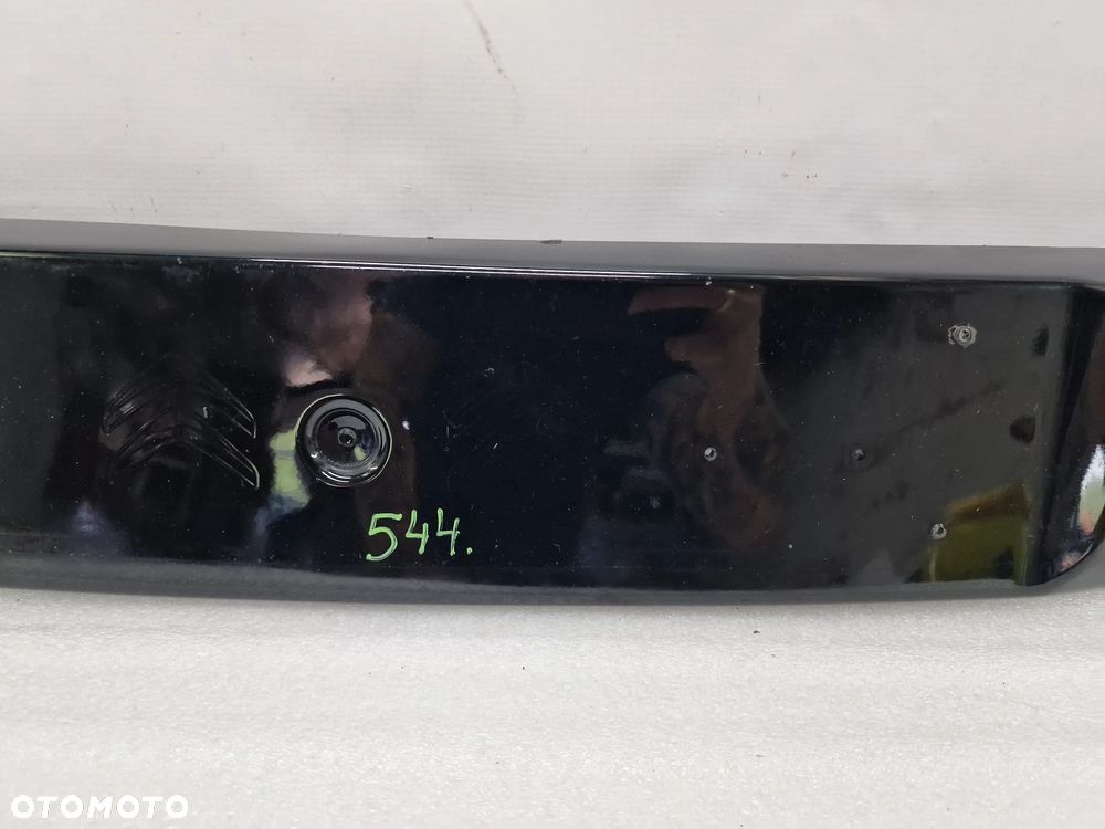 CITROEN C3 PICASSO LIFT 12- LISTWA / BLENDA POD TABLICĘ REJESTARCYJNĄ , NR 9802195877 , NR AUKCJI GL544 - 4