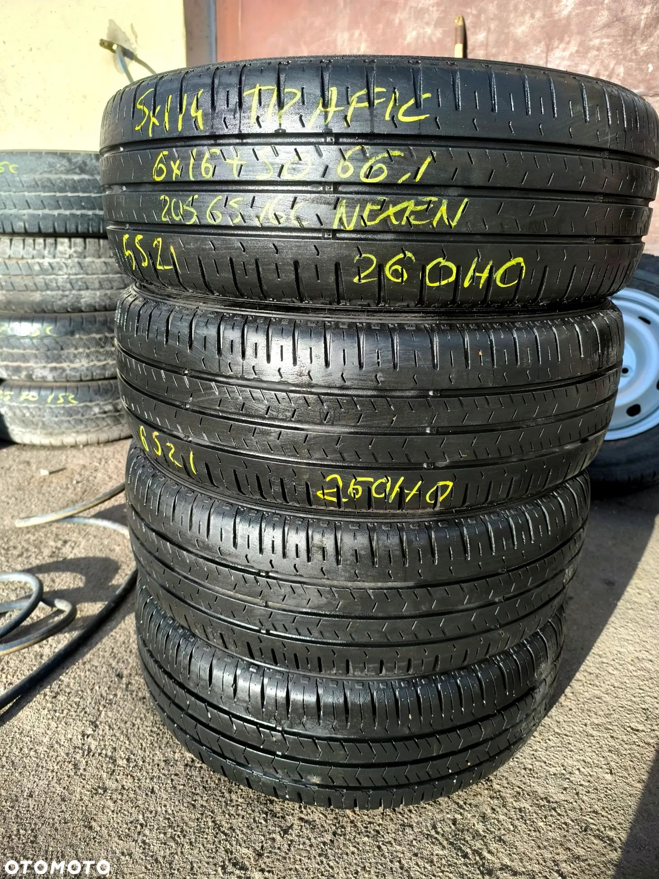 205/65R16C 16 C 107/105T OPONY Letnie Lato HANKOOK RADIAL RA28E NEXEN ROADIAN CT8 6mm Legnica ALU-RAD 21r. 205/65 - 1