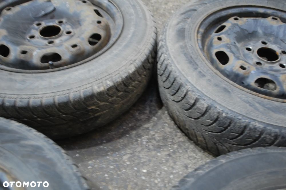 KOŁA FELGI STALOWE + OPONY ZIMOWE 6Q0601027R 5X100 ET35 5J 165/70R14 VW POLO IV SKODA AUDI SEAT - 7