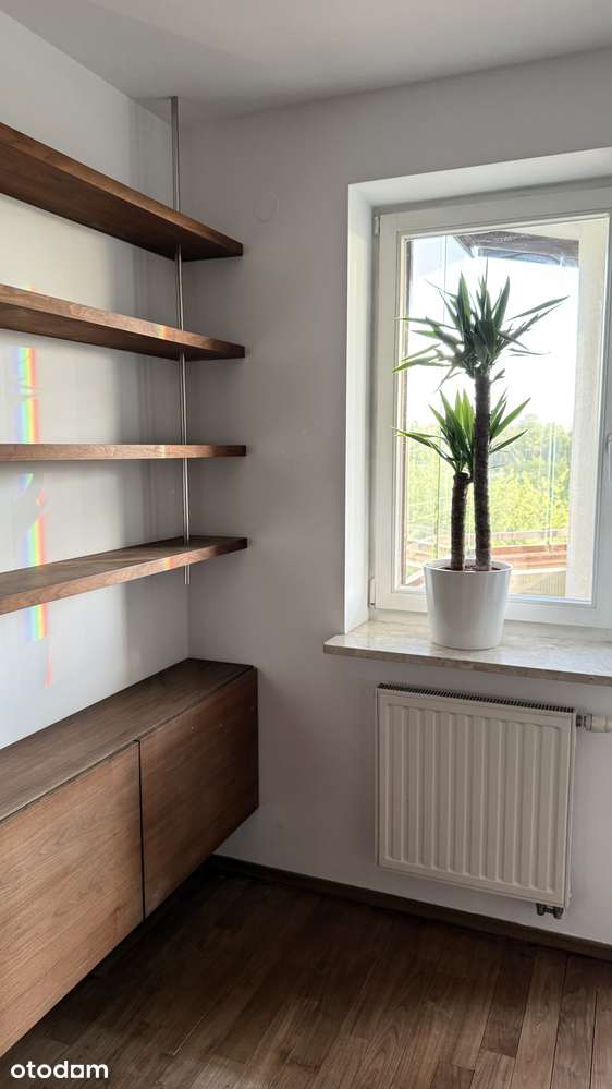 Przestronne 60.5 m² z balkonem, klimatyzacją i garderobą