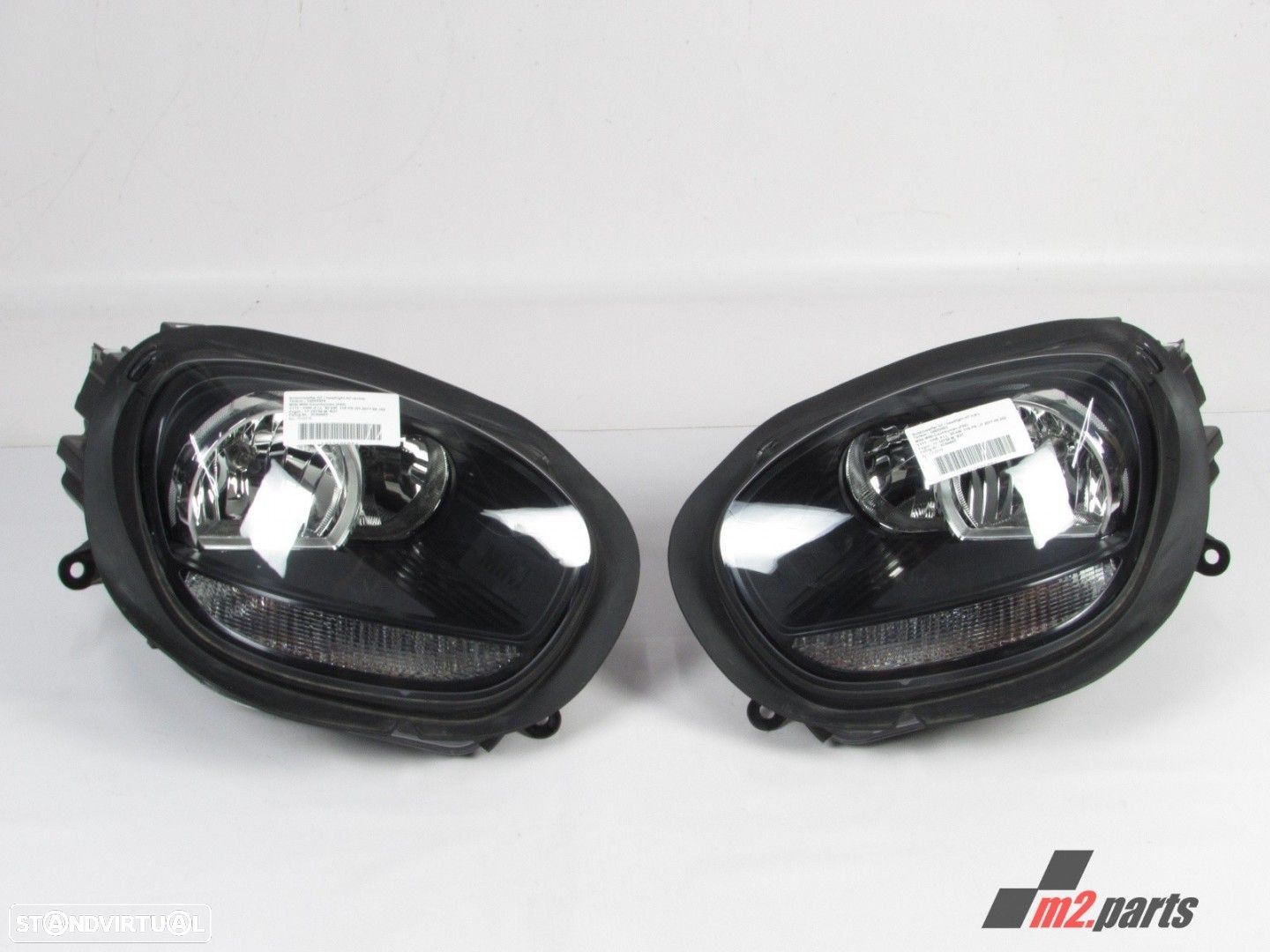 Conjunto faróis  Seminovo/ Original MINI MINI COUNTRYMAN (F60) 63117390147 - 1