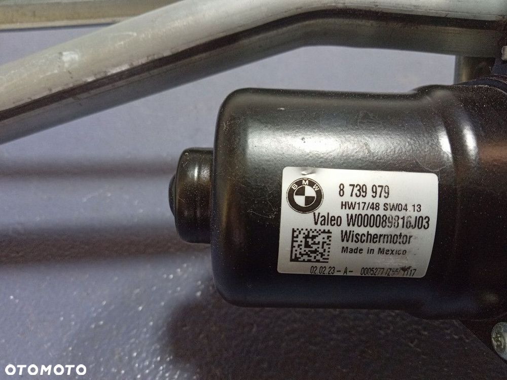 BMW X5 G05 G06 MECHANIZM SILNICZEK WYCIERACZEK PRZÓD EU 8739979 - 5