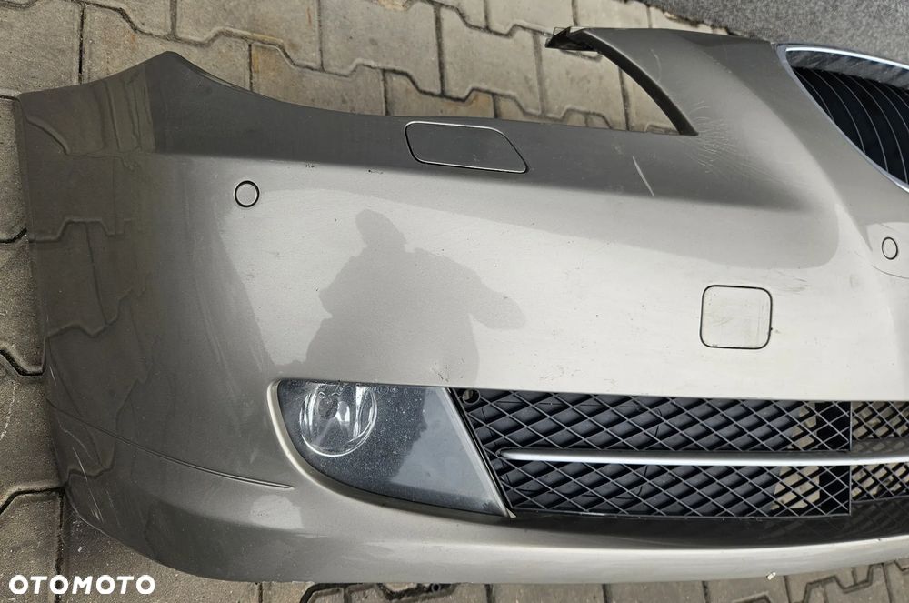 BMW E60 E61 zderzak przód przedni PDC Spryskiwacze Platinbronce - 5