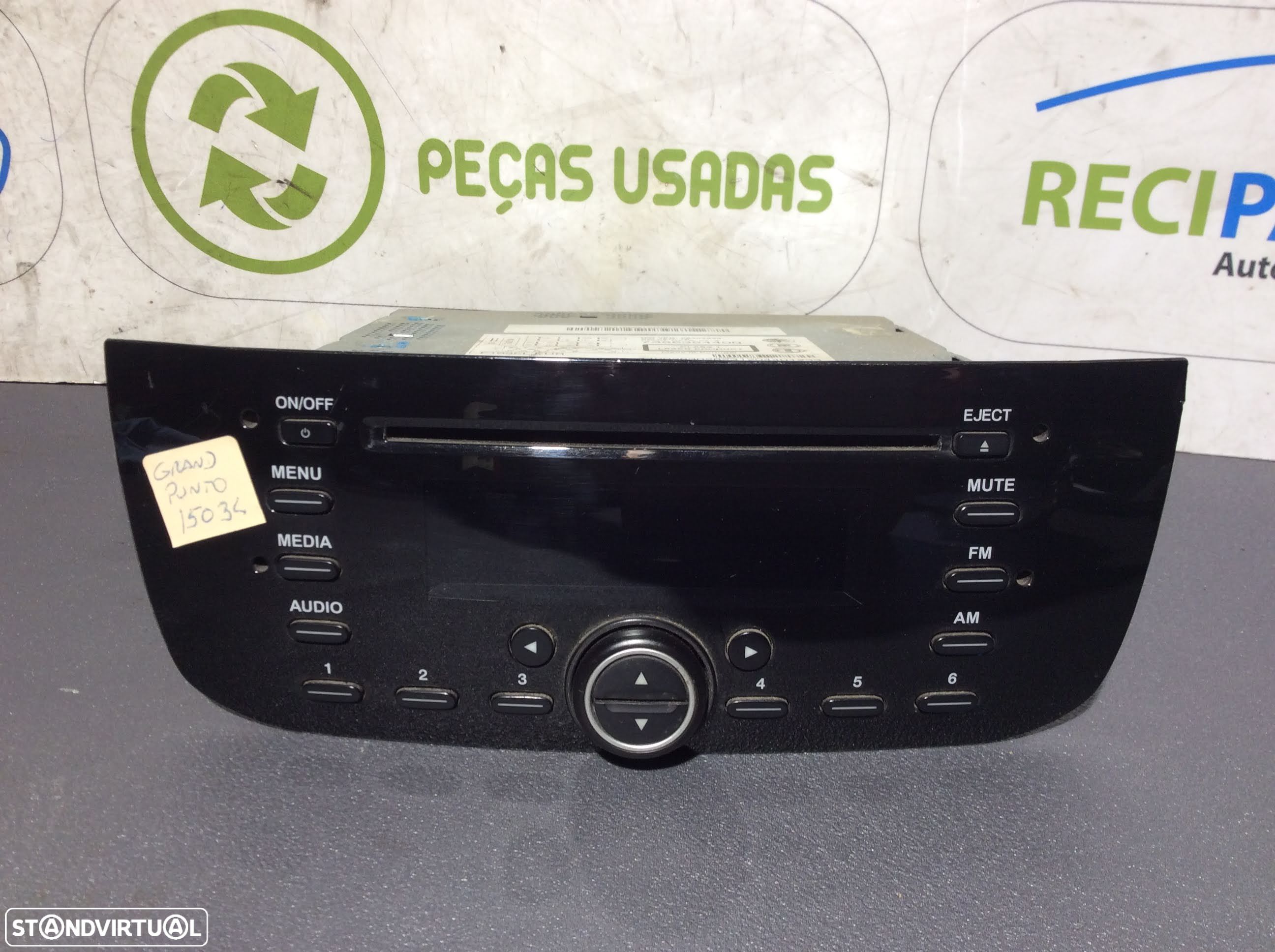 Radio Fiat Punto Evo  7355354400 - 1
