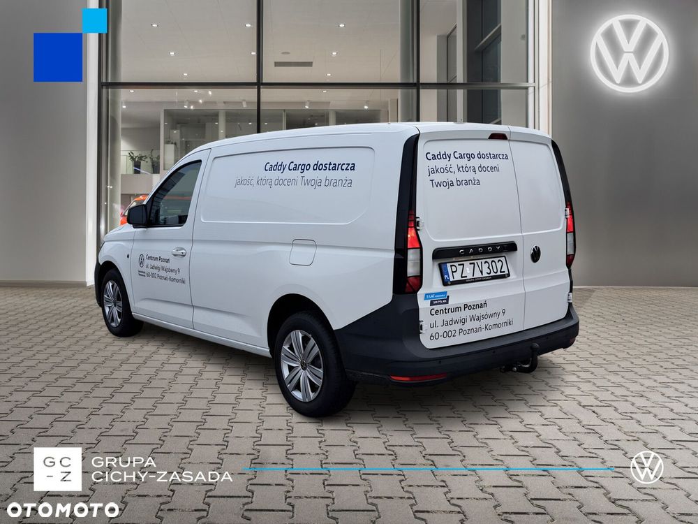 Volkswagen Caddy Maxi Cargo;    2,0 l TDI EU6 SCR 122 KM / skrzynia biegów: automatyczna DSG, 7-biegowa rozstaw osi: 2970 mm   Rozsz. L27 - 4