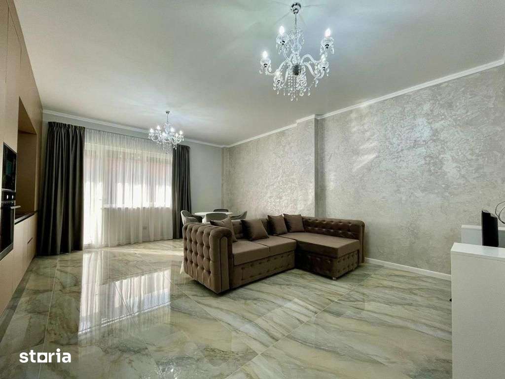 Apartament de 2 camere, 55 mp utili, ultrafinisat, zona Parcul Poligon — fotografia 3