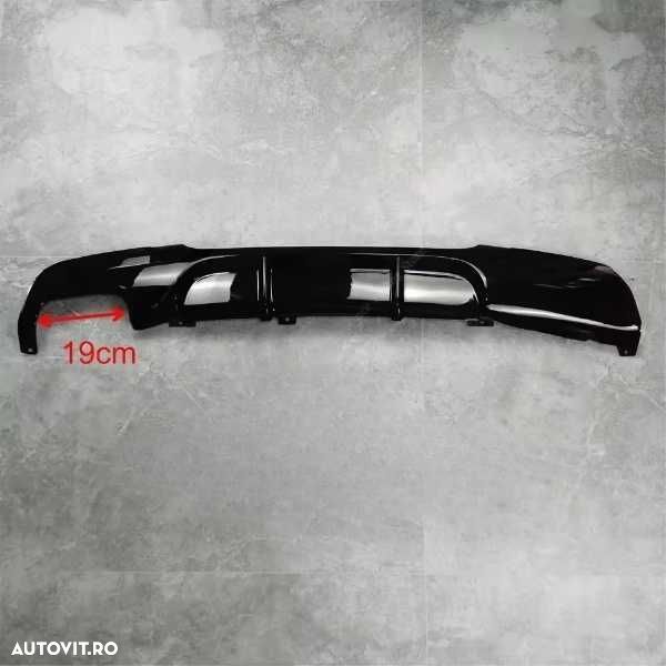 Difuzor Bara Spate M Cu Prinderi ORIGINALE, Evacuare Dubla BMW E90 E91 - 2